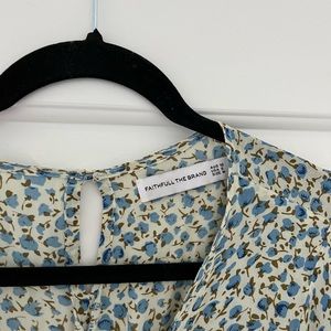 Faithful the Brand tie front dress